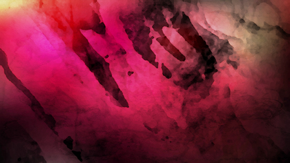 Pink and Black Grunge Watercolor Texture Image