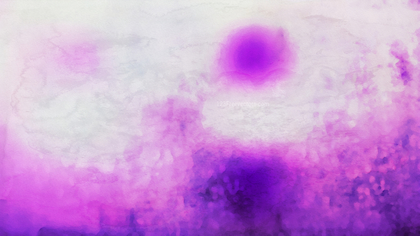 Purple and White Grunge Watercolour Background Image