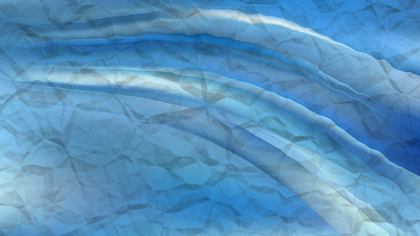 Blue Wrinkled Paper Texture Image