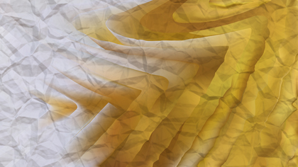 White and Gold Wrinkled Paper Background Image