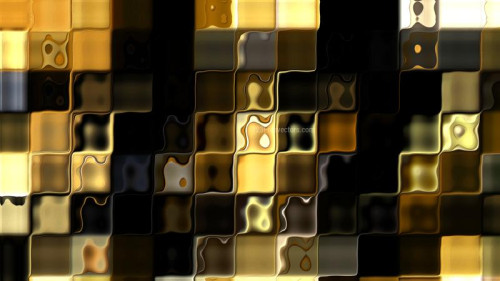 Abstract Black and Gold Background Image