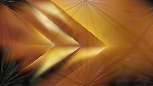 Shiny Black and Gold Abstract Background Design