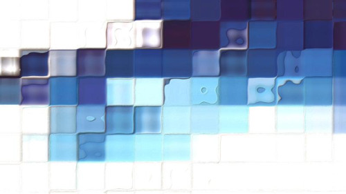 Abstract Blue and White Graphic Background