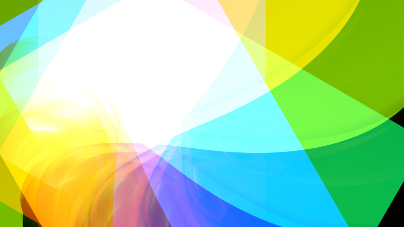 Abstract Blue Green and Yellow Graphic Background Design