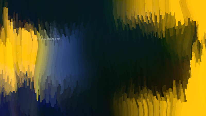 Abstract Blue Yellow and Black Background