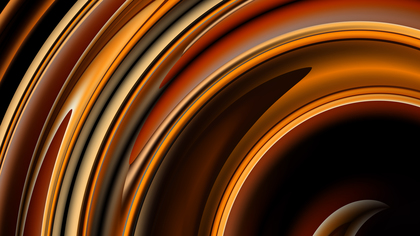 Abstract Orange and Black Graphic Background