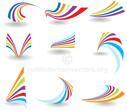 Colorful Abstract Logo Vector Design