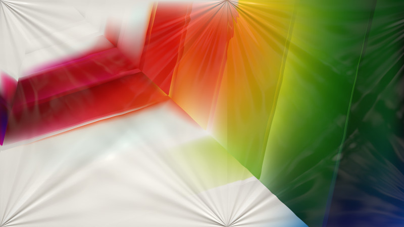 Red Green and Blue Abstract Shiny Background