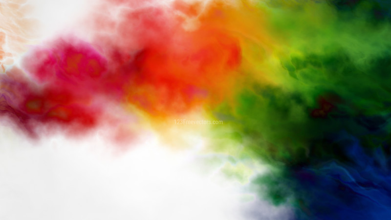 Abstract Red Green and Blue Background