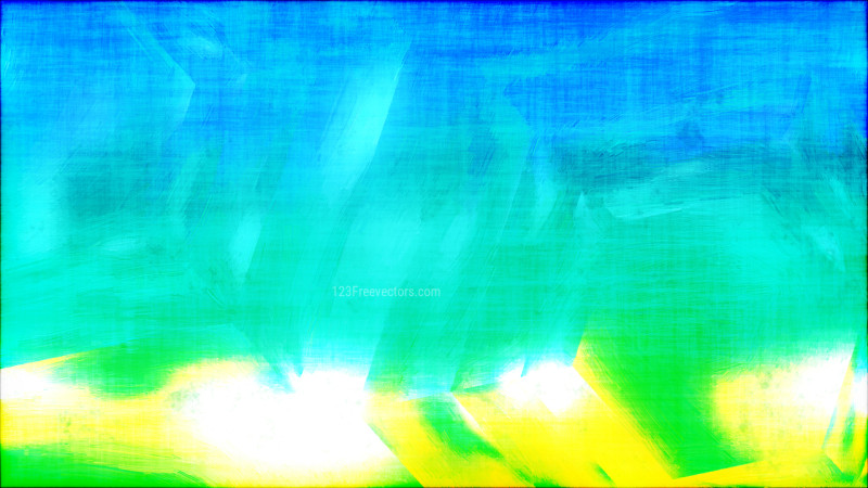 Abstract Blue Green and Yellow Texture Background Design