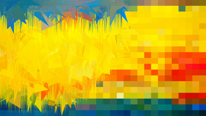 Red Yellow and Blue Texture Background