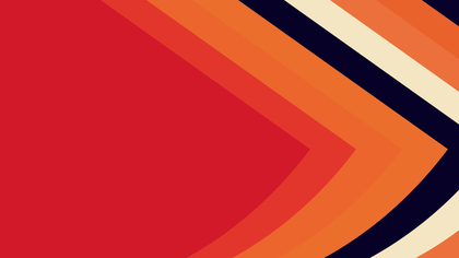 Red and Orange Arrow Background Illustration