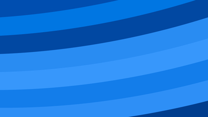 Blue Curved Stripes Background