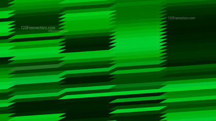 Abstract Cool Green Horizontal Lines and Stripes Background Vector Graphic
