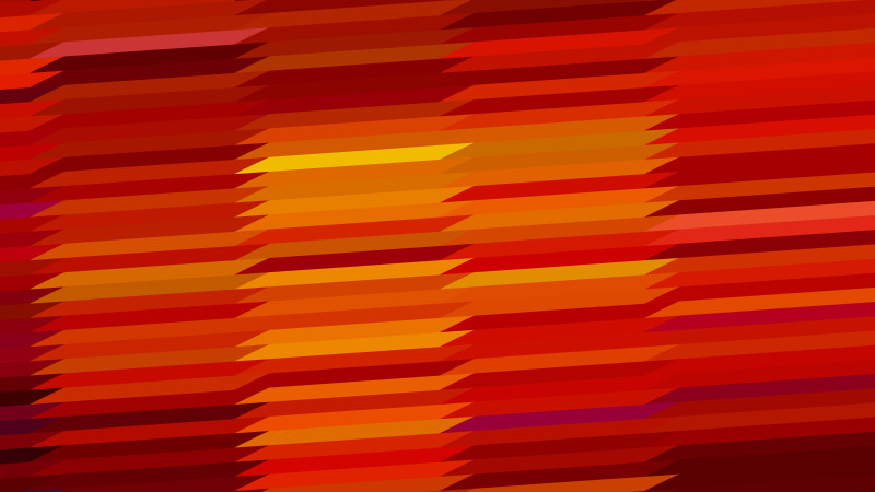 Red and Orange Horizontal Lines and Stripes Background