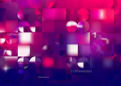 Abstract Pink and Blue Geometric Background Illustrator