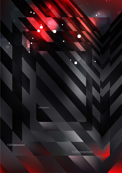 Red and Black Modern Geometric Background