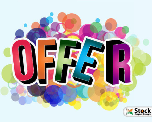 Offer Vector Poster