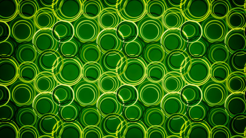 Black Green and Yellow Circle Background Pattern Image