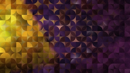 Black Purple and Orange Abstract Quarter Circles Background Image