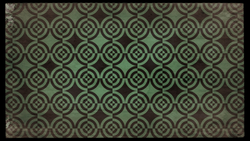 Brown and Green Grunge Circle Pattern Background Texture