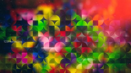 Abstract Cool Quarter Circles Background Image