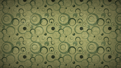 Dark Green Circle Background Pattern Image