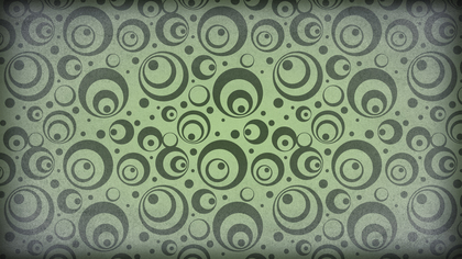 Dark Green Seamless Circle Pattern Background Image