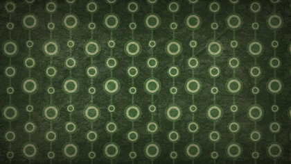 Dark Green Circle Grunge Background Pattern