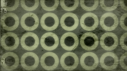 Dark Green Seamless Circle Grunge Background Pattern