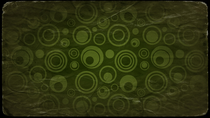Dark Green Seamless Circle Grunge Background Pattern Image
