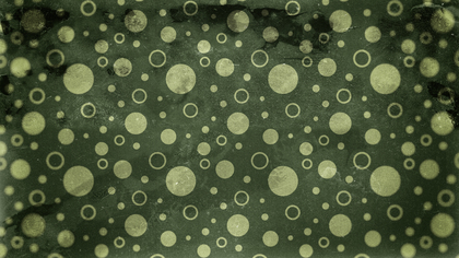 Dark Green Grunge Seamless Circle Wallpaper Background