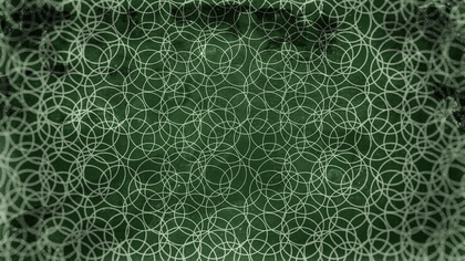 Dark Green Grunge Geometric Circle Background Pattern