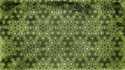 Dark Green Grunge Geometric Circle Background Pattern Design