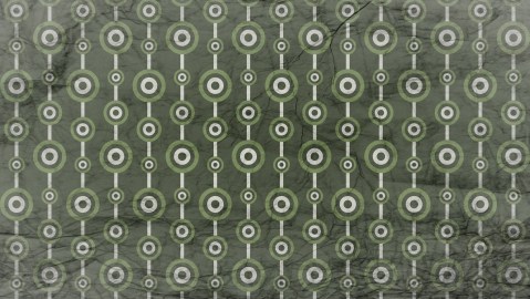 Dark Green Grunge Circle Wallpaper Pattern