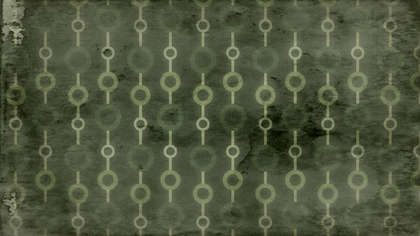 Dark Green Grunge Seamless Geometric Circle Background Pattern