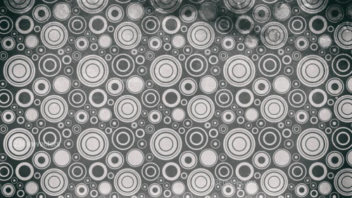 Dark Grey Seamless Circle Background Pattern Image