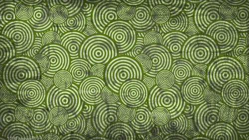 Green Grunge Seamless Geometric Circle Wallpaper Pattern Background