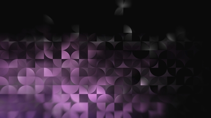 Purple and Black Abstract Quarter Circles Background