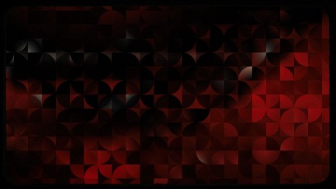 Red and Black Abstract Quarter Circles Background Image