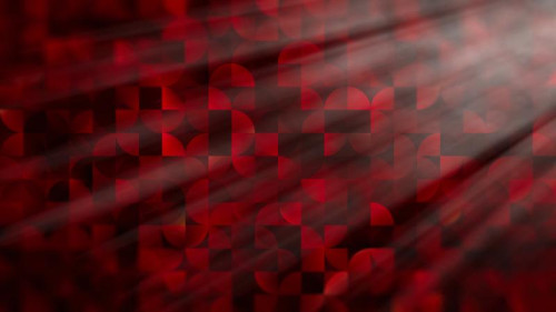 Red and Black Abstract Quarter Circles Background