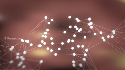 Connecting Dots and Lines Bole Color Blur Background Image