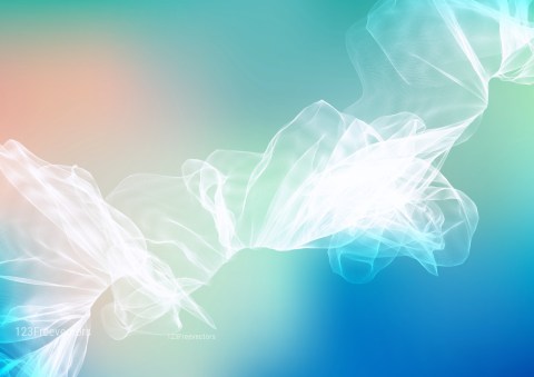 Blue and White Smoke Texture Background