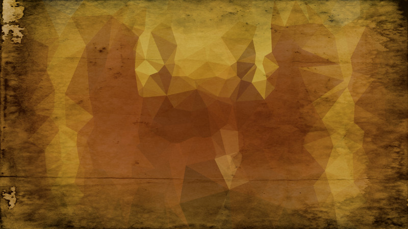 Yellow and Brown Vintage Dirty Grunge Texture Background