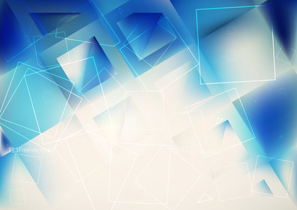 Abstract Blue and Beige Square Background Design