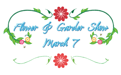 Flower and Garden Show Logo Vector