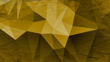 Black and Gold Distressed Polygonal Background