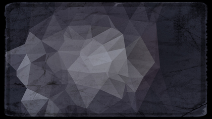 Black and Grey Grunge Polygon Background