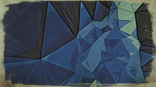 Black Blue and Beige Grunge Polygon Pattern Background