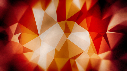 Black Red and Orange Grunge Low Poly Background
